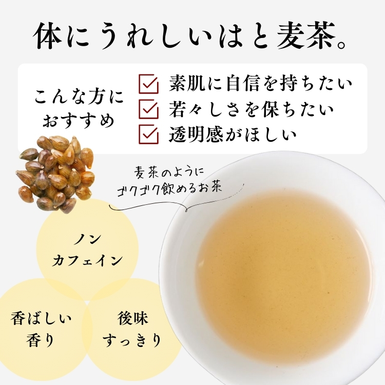 磯田園オンラインショップ】日本茶・緑茶・深蒸し茶・煎茶・ほうじ茶・健康茶の販売 国産はと麦茶ティーパック 7g×15p